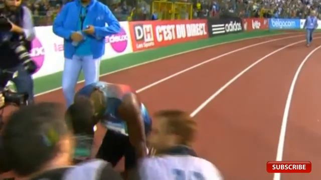 Photographers fighting around Usain Bolt Brussels DL 2013 смотреть онлайн