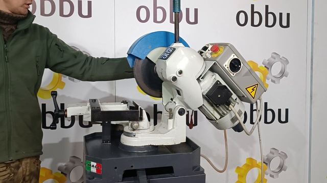 MACC TRS 275 Маятниковая дисковая пила для резки армирующего профиля #obbu.ru смотреть онлайн