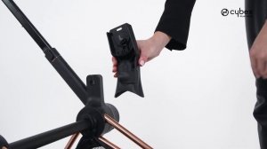 Cybex Lux Carry Cot - как установить люльку на коляску Cybex Priam