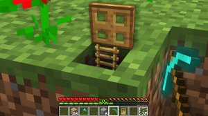 ТЫ УДИВИШЬСЯ КУДА ВЕДЕТ САМЫЙ МАЛЕНЬКИЙ ЛЮК В МАЙНКРАФТ Minecraft Топовский