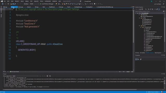 Snake Game with ue4 Cpp 12 Make the Arena смотреть онлайн