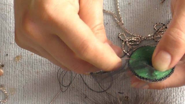 Брошь с камеей и мехом. Мастер класс брошь своими руками смотреть онлайн