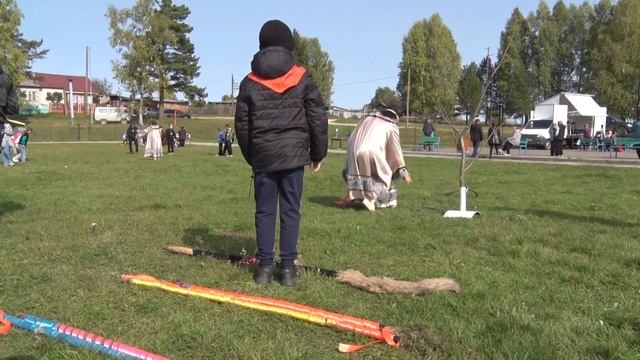 В селе Комсомольск состоялся открытый фестиваль национальных игр "Наследие" смотреть онлайн