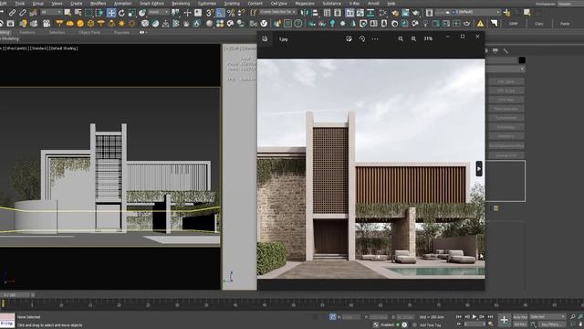 Interior workshop 3ds max & vray (HV House ) Lesson 02 (Lighting) смотреть онлайн