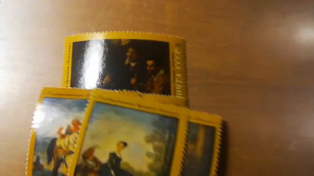 марки серии исскуство подарок от Николая филателия марки хобби stamp philately hobby смотреть онлайн