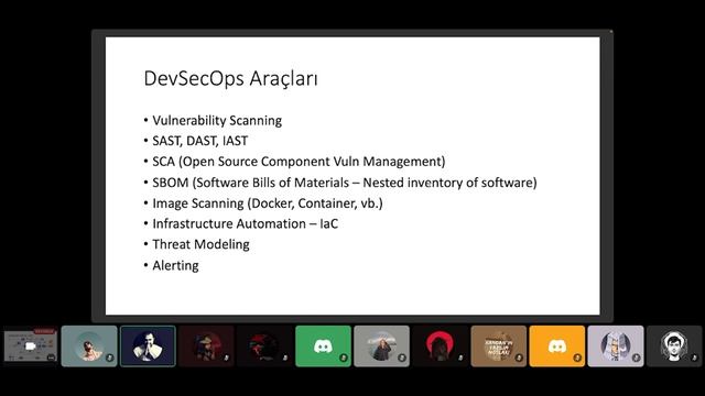 11-18 Bilinmeyen Kodlar 10 Haziran DevSecops Sunumu ve SyberBurger Anlatımı смотреть онлайн
