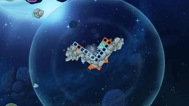 Angry Birds Space Beak Impact 8-35 Walkthrough 3 Star смотреть онлайн