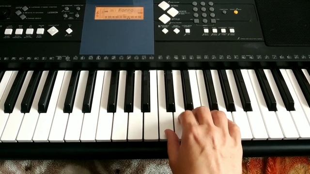 Українська народна полька! Відеоурок на синтезаторі/piano! смотреть онлайн