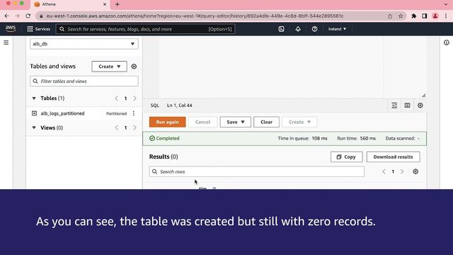 How do I analyze my Application Load Balancer access logs using Amazon Athena? смотреть онлайн