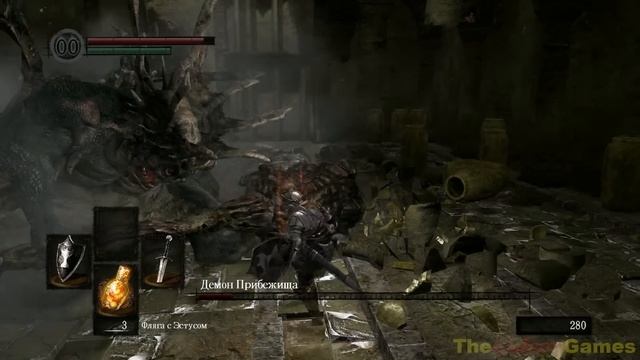 Прохождение Dark Souls. Co-op: Gideon & Alex Jat - Часть 1 (Полый мир) смотреть онлайн