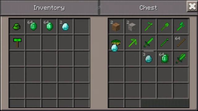 Мод for Minecraft Pe 0.9.5 (Изумрудный Апокалипсис смотреть онлайн