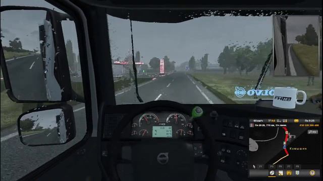 Euro Truck Simulator 2✔1:40 Катаюсь по России Еду В Казань смотреть онлайн