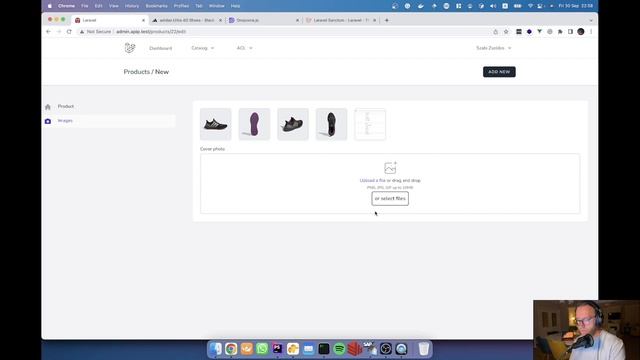 Laravel - Products Section with Sanctum API and Dropzone.js - Episode 14 - (1 of 2) смотреть онлайн