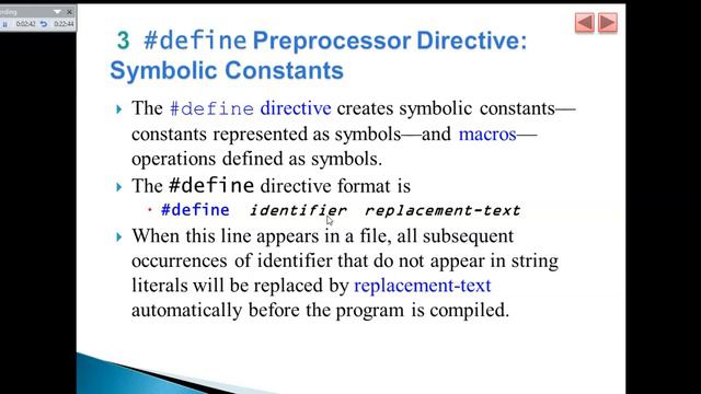 Goto Continue break preprocessor directives in c смотреть онлайн