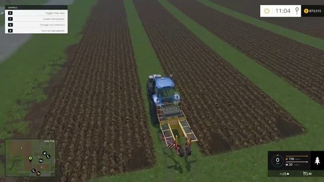 Farming Simulator 2015 - Planting a Forest смотреть онлайн