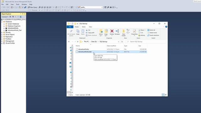 How To Backup and Restore Database in SQL Server смотреть онлайн