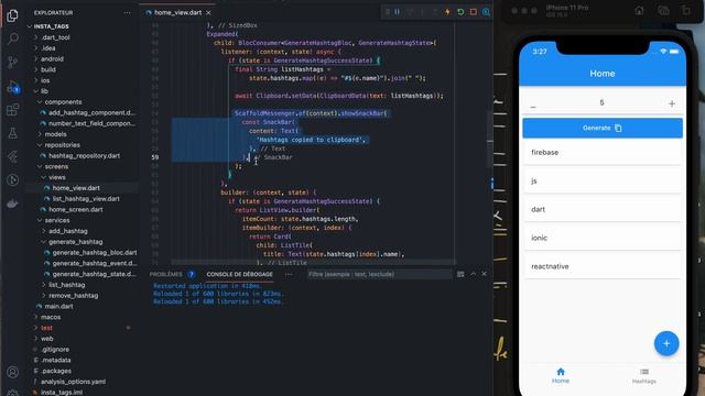 Flutter/Dart Clipbaord - Comment utiliser le Clipboard avec Flutter et Dart смотреть онлайн