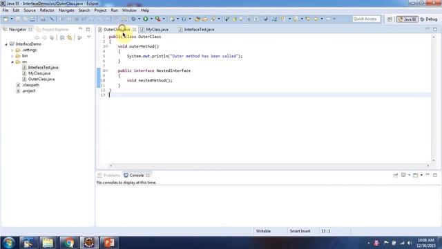 What is Nested Interface? | Java Nested Interface(Inside Class) | Java Tutorial смотреть онлайн