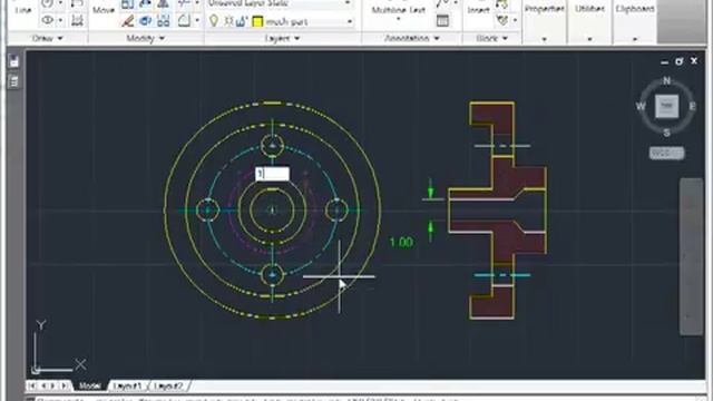 AutoCAD 2011 ders 57 смотреть онлайн