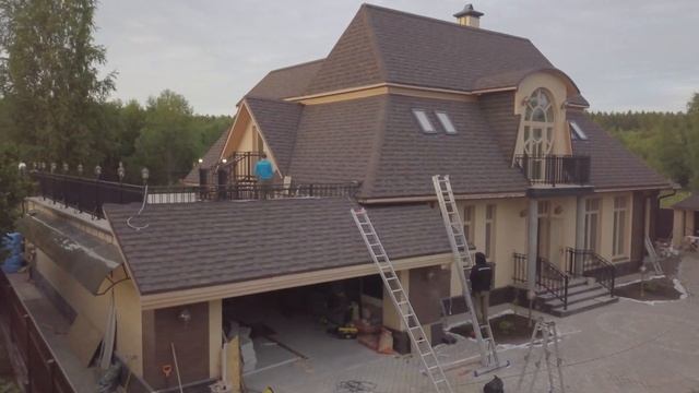 Монтаж светодиодной контурной подсветки и новогоднего оформления Домсанты. рф Santahouse смотреть онлайн