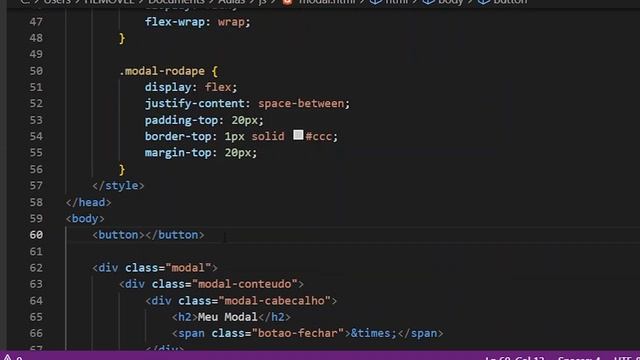 MODAL - HTML CSS JAVASCRIPT смотреть онлайн