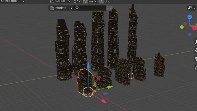 Create A Quick Sci-Fi City - Blender 2.9 Tutorial смотреть онлайн