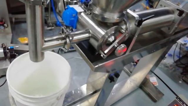 ZV-PD-ВL-5000 полуавтоматический поршневой дозатор для вязких продуктов смотреть онлайн