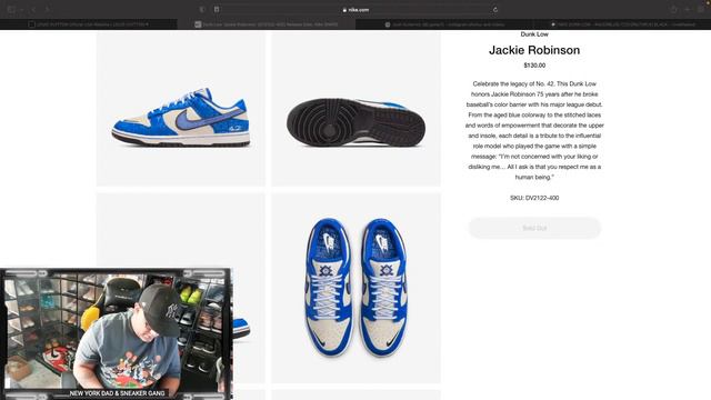 LIVE COP!!! JACKIE ROBINSON DUNK LOW & LOUIS VUITTON смотреть онлайн