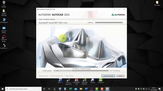 Autocad 2021 - 2020 - 2019 - 2018 Kurulum Ögrenci Sürümü смотреть онлайн