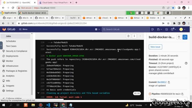 Master AWS, GitOps, Terraform, EKS, Kubernetes, ArgoCD, GitLab CI, GitHub CD, and Docker смотреть онлайн