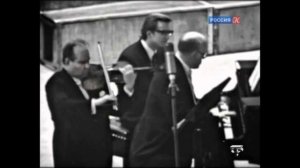 Брамс скерцо до минор - Ойстрах - Рихтер / Brahms-Scherzo c-moll (Oistrakh, Richter)