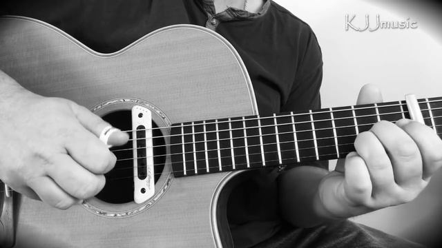 Here Comes The Sun - The Beatles | fingerstyle guitar (with tabs) смотреть онлайн