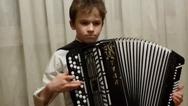 Г. Гендель "Чакона". Баян. Исполняет Башлыков Иван. 12 лет. г. Москва. смотреть онлайн
