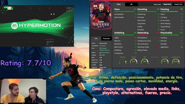 ¡MAMI SMITH LLEGO A TRAILBLAZER! -REVIEW SMITH TRAIL BLAZER 89 EAFC 24/ FIFA 24 смотреть онлайн