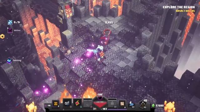 Minecraft Dungeons Flames of the Nether смотреть онлайн