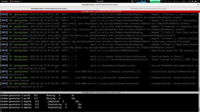 Monitoring and LiveReload using Fabric8:watch in Fabric8 Maven Plugin смотреть онлайн