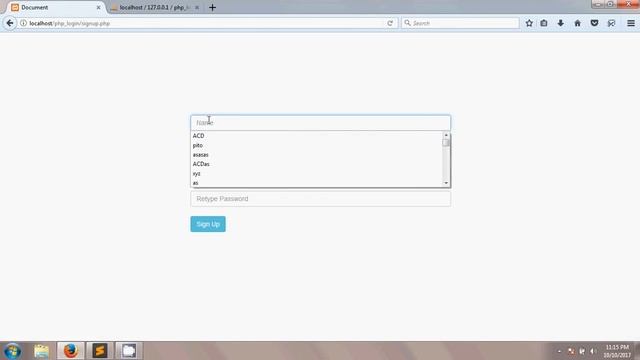 PHP Log in Bangla part 5 (Sign Up and Password Hashing php # 48) смотреть онлайн