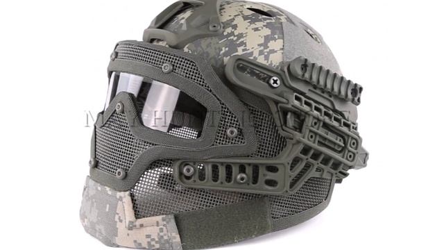 Шлем для страйкбола с Алиэкспресс Топ5 AliExpress Airsoft Helmet Крутые вещи из Китая Страйкбол 202 смотреть онлайн