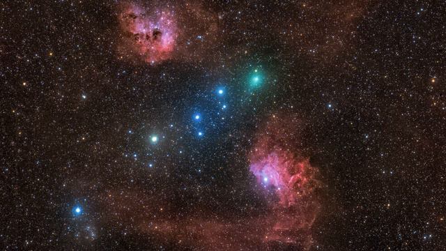 Post-processing time-lapse: Comet C/2020 M3 (ATLAS) and the nebulae of Auriga смотреть онлайн