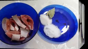 Очень вкусная горбуша в рассоле.