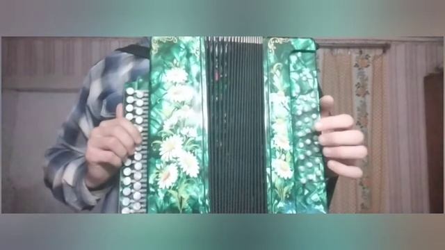 Разбор на гармони "КРЫЖАЧОК" Белорусский народный танец. смотреть онлайн