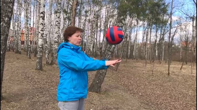 Игровые упражнения с мячом для дошкольников. Часть 1 смотреть онлайн