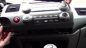 Замена ламп в кнопках на Honda Civic 4D VIII