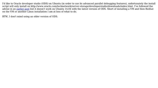 Ubuntu: Installing Oracle Developer Studio on Ubuntu 14.04 смотреть онлайн