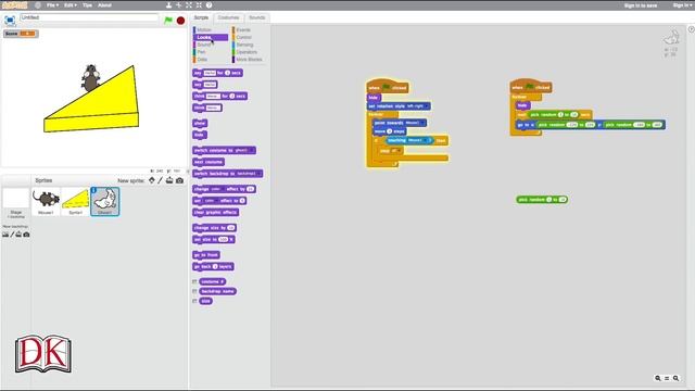 Coding Games in Scratch: Cheese Chase Tutorial смотреть онлайн
