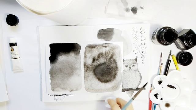 Творческий Марафон. Задание 3. Работа тушью часть 1 смотреть онлайн