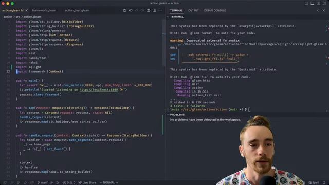 Making a Gleam web app from scratch! смотреть онлайн