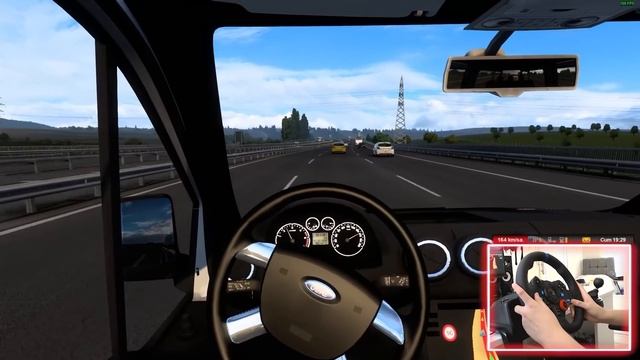 SANAYİYE GİTTİM FORD CONNECT MODİFİYE ETTİM !!! ETS 2 MOD 1.41 [ Logitech G29 ]