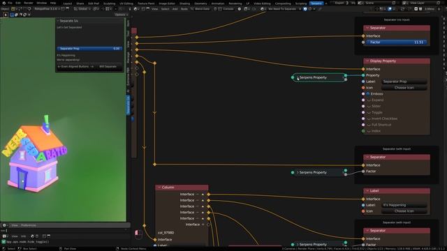 Blender Serpens 3 - Intro 12 - We Need To Separate! смотреть онлайн