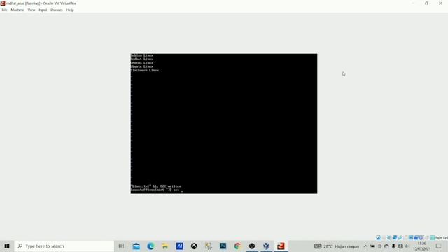 Manajemen File Linux Menggunakan Aplikasi Oracle VM Virtualbox смотреть онлайн